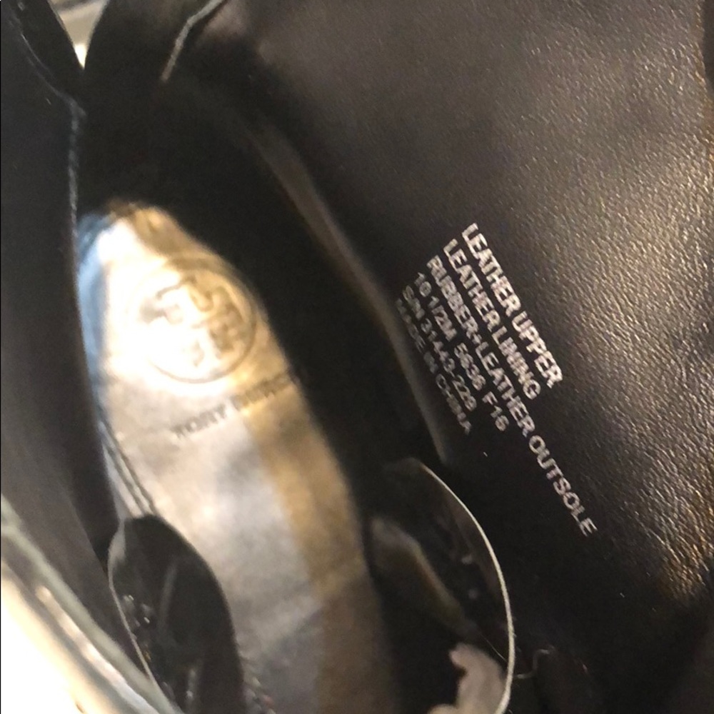 10.5 Tory Burch Boots Leather Sidney Boot - Picture 7 of 8